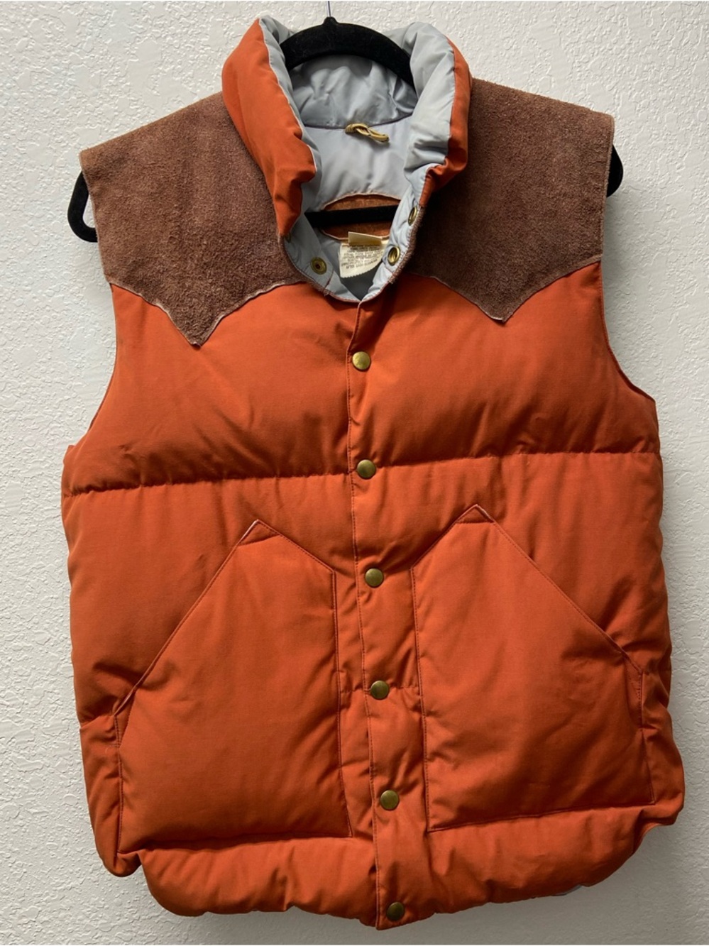Rocky Mountain Featherbed Co Vintage Goose Down Vest